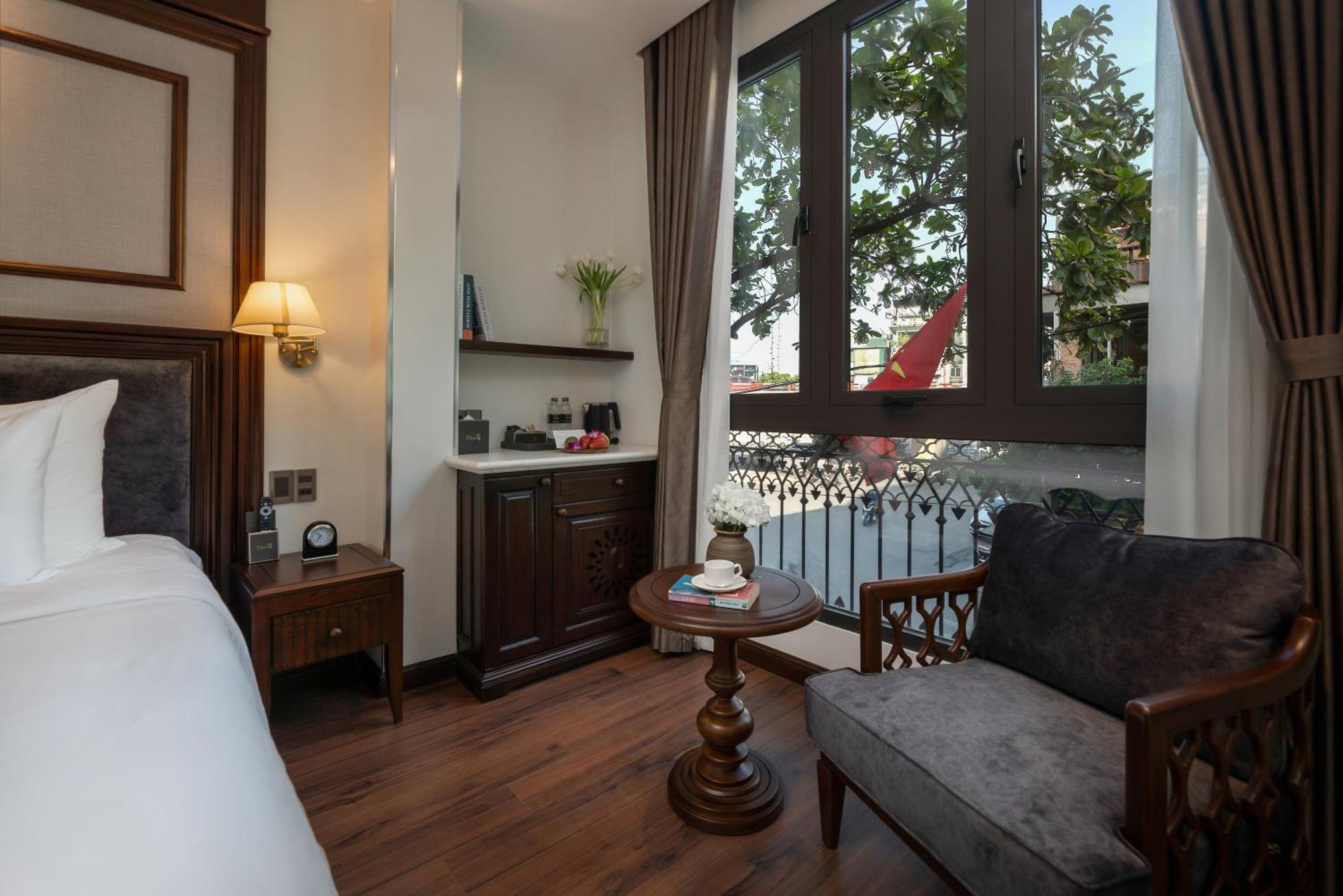 The Q Boutique Hotel Hanoi Exterior foto