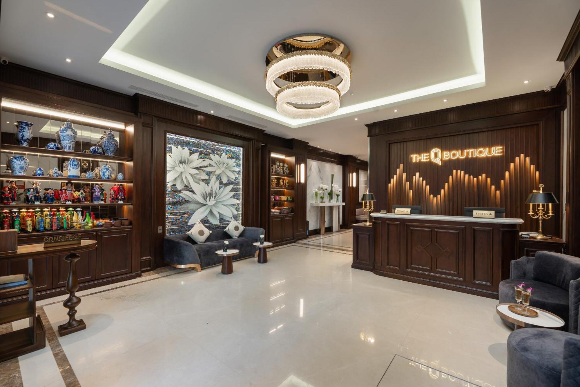 The Q Boutique Hotel Hanoi Exterior foto