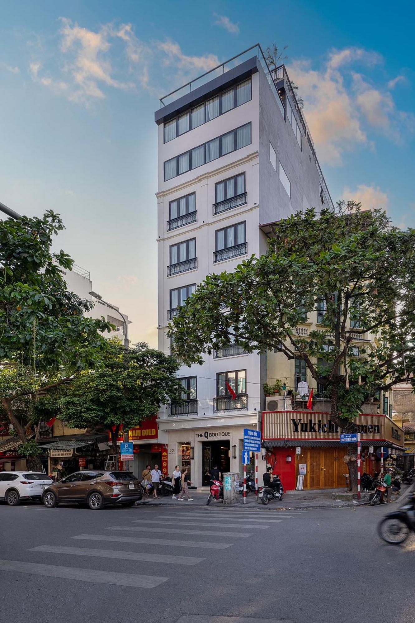 The Q Boutique Hotel Hanoi Exterior foto